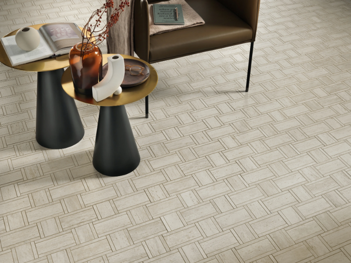 MARVEL TRAVERTINE - Porcelain stoneware mosaic _ Atlas Concorde